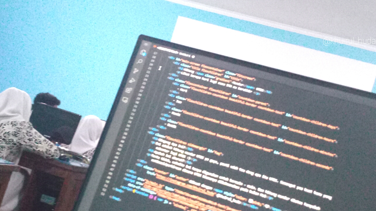 Gambar monitor komputer